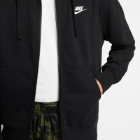 Nike Sportswear Club Trainingspak Zwart Wit