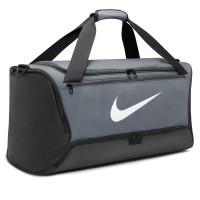 Nike Brasilia 9.5 Football Bag Medium Grey Black White