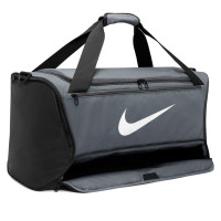Nike Brasilia 9.5 Football Bag Medium Grey Black White