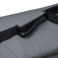 Nike Brasilia 9.5 Football Bag Medium Grey Black White