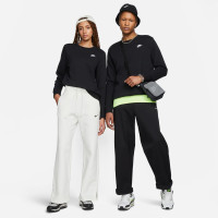 Nike Club Sportswear Fleece Sweater Women Black White
