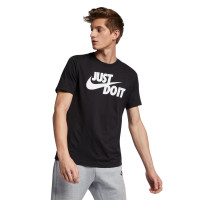 Nike just do it t shirt black on sale