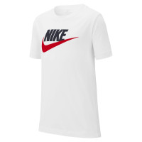 Nike Sportswear Logo T-Shirt Kids White Black Red