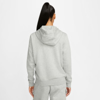 Nike Club Sportswear Fleece Vest Dames Grijs Wit