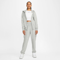Nike Club Sportswear Fleece Vest Dames Grijs Wit