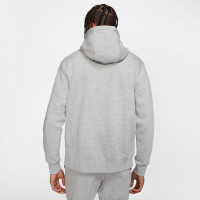 Nike Sportswear Club Fleece Tracksuit Grey White