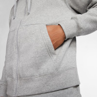 Nike Club Sportswear Fleece Vest Grijs Wit
