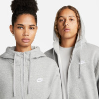 Nike Club Sportswear Fleece Vest Grijs Wit