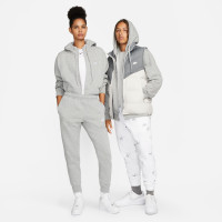 Nike Club Sportswear Fleece Vest Grijs Wit
