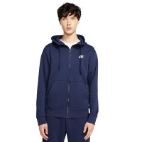 Nike Club Sportswear Fleece Vest Donkerblauw Wit