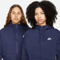 Nike Club Sportswear Fleece Vest Donkerblauw Wit