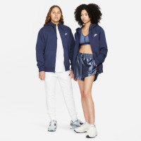 Nike Club Sportswear Fleece Vest Donkerblauw Wit