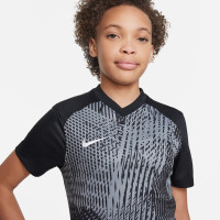 Nike Precision VI Dri-Fit Trainingsshirt Kids Zwart Grijs Wit