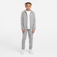 Nike Club Sportswear Fleece Sweatpants Kids Grey White
