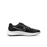 Nike Star Runner 3 Sportschoenen Kids Zwart Grijs Wit