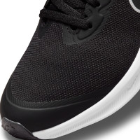 Nike Star Runner 3 Sportschoenen Kids Zwart Grijs Wit