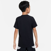 Nike T-Shirt SW Kids Zwart Wit