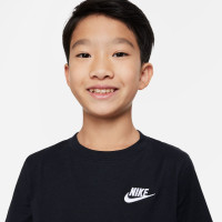 Nike T-Shirt SW Kids Zwart Wit