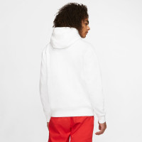 Nike Club Sportswear Fleece Hoodie Wit