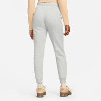 Nike Club Sportswear Fleece Joggingbroek Dames Grijs Wit