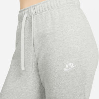 Nike Club Sportswear Fleece Joggingbroek Dames Grijs Wit