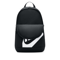 Black and top white backpack