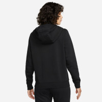 Nike Club Sportswear Fleece Vest Dames Zwart Wit