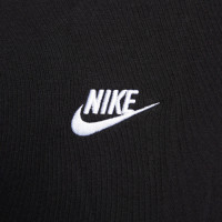 Nike Club Sportswear Fleece Vest Dames Zwart Wit