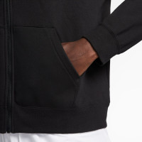 Nike Club Sportswear Fleece Vest Dames Zwart Wit