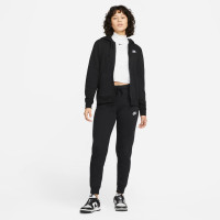 Nike Club Sportswear Fleece Vest Dames Zwart Wit
