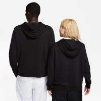 Nike Club Sportswear Fleece Vest Dames Zwart Wit