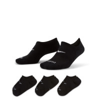 Nike Everyday Plus Cushioned 3-Pack Ankle Socks Women Black White