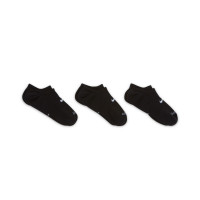 Nike Everyday Plus Cushioned 3-Pack Ankle Socks Women Black White