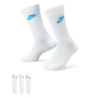 Nike Sportswear Everyday Essential Sports Socks 3-Pack White Multicolor