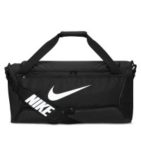 Nike Brasilia 9.5 Medium Black White Football Bag