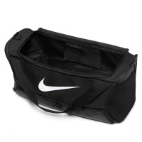 Nike Brasilia 9.5 Medium Black White Football Bag