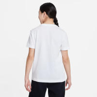 Nike T-Shirt Sportswear Meisjes Wit Zwart