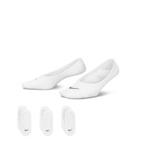 Nike Lightweight Everyday Ankle Socks 3-Pack Women White Black