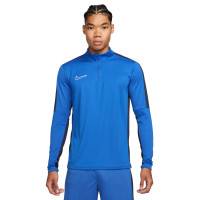 Nike Dri-Fit Academy 23 1/4-Zip Trainingstrui Blauw Donkerblauw Wit