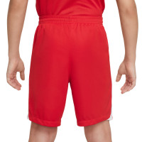 Nike League III Kids Football Shorts Red White