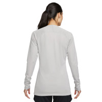Nike Park Dri-FIT Ondershirt Lange Mouwen Dames Grijs Wit
