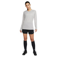 Nike Park Dri-FIT Ondershirt Lange Mouwen Dames Grijs Wit