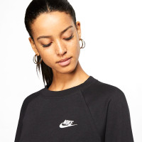 Nike Club Sportswear Fleece Sweater Women Black White