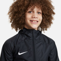 Nike Regenjack Academy Pro Kids Zwart Wit