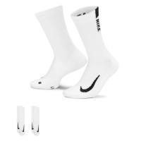 Nike Multiplier 2 Pack Sports Socks White Black KNVBshop
