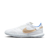 Nike Streetgato Street Football Boots White Gold Blue
