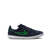 Nike Streetgato Straatvoetbalschoenen Kids Donkerblauw Groen Wit