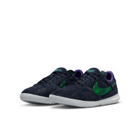 Nike Streetgato Straatvoetbalschoenen Kids Donkerblauw Groen Wit