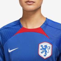 Nike Nederland Strike Trainingsset 2023-2025 Dames Blauw Rood Wit