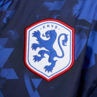 Nike Nederland Essential Trainingspak Full-Zip 2023-2025 Dames Donkerblauw Rood Wit